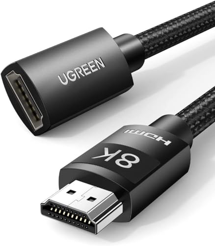 UGREEN Cavo Prolunga HDMI 2.1 8K 60Hz Maschio a Femmina 2M