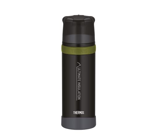 Termos marki Thermos, stal szlachetna, czarny mat , 750 ml