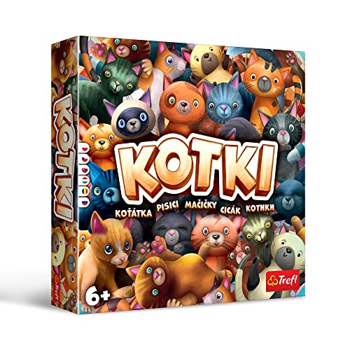 Planszowa gra Trefl - Gra Kotki Gra Rodzinna