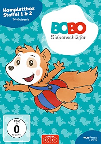 Bobo Siebenschläfer Staffel 1+2 Komplettbox (5 DVDs)