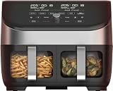 Instant Vortex Plus Dual Air Fryer with ClearCook, 7.6L