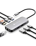 NOVOO Docking Station USB C 7 en 1, HDMI 4K60, Ethernet, PD 100W