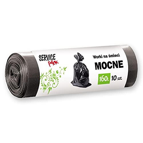 160 litrowe - 10 sztuk - worki na śmieci - Stella Pack