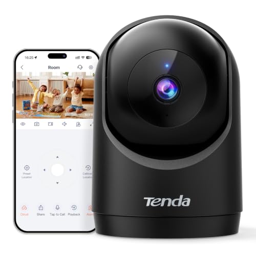 [Prime] Kamera wewnętrzna Tenda 3 MP, CP3, V3.0, 360 stopni, Wi-Fi