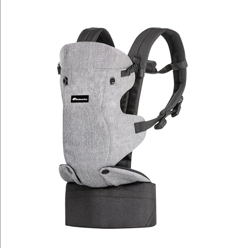 Bebeconfort Go4 Marsupio Ergonomico per neonati, 4 posizioni: fronte mamma e fronte strada, Schiena e Laterale, per bamb