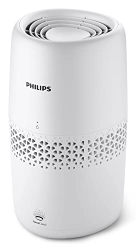 Philips Nawilżacz Ewaporacyjny Serii 2000 Nawilżanie 99,97% Mniej Bakterii Zbiornik na Wodę 2L 190ml/h do Pomieszczeń do...
