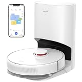 Dreame D10 Plus - Robot aspirador con estación de vaciado automático, 4000Pa