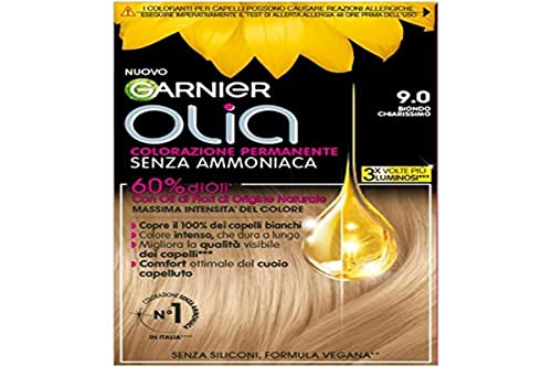 Garnier Olia Tinta Capelli, Colorazione Permanente Senza Ammoniaca Con Oli di Fiore di Origine Naturale
