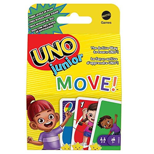 UNO Junior Move! Gra karciana dla dzieci