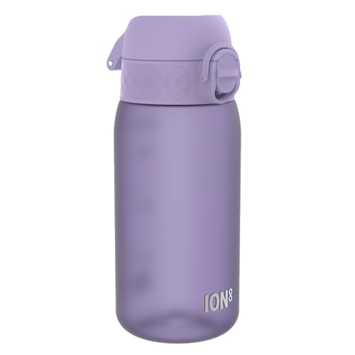 Ion8 Borraccia per Bambini, 350 ml, a Prova di Perdite, Facile da Aprire, Serratura Sicura, Lavabile in Lavastoviglie, S