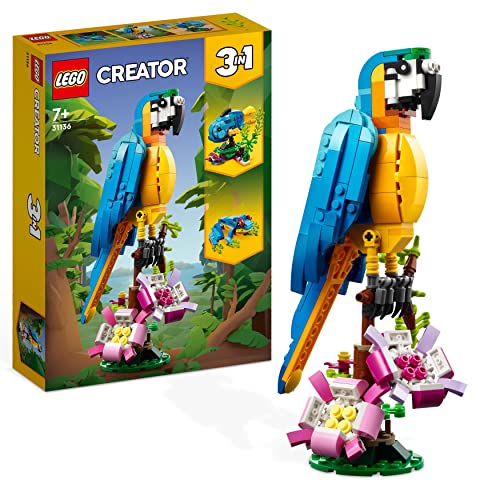 LEGO Creator 3 w 1 31136 Egzotyczna papuga | dostępne również w MediaExpert