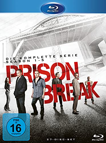 Prison Break Komplettbox (Staffel 1-5) [Blu-ray]