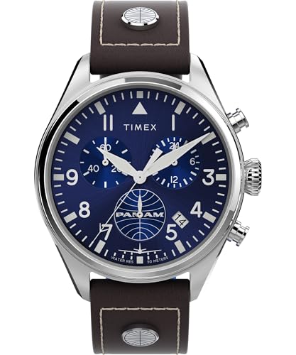 [Prime] Męski zegarek Timex x Pan Am Chronograph TWG030000QY (42 mm) za 484,79 zł + 50 zł na przyszłe zakupy @ Amazon