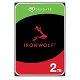 Seagate IronWolf 2TB, Disco Duro Interno NAS HDD, CMR 3.5", SATA 6Gb/s, 5900 RPM, Caché 256MB