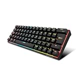 KROM Kyara - 60% RGB, Bluetooth 5.0/2.4GHz/USB-C, hot-swap, layout español