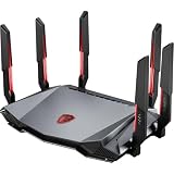 MSI Radix AXE6600 WiFi 6E Router Gaming