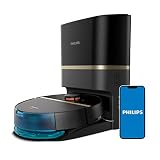 Philips Homerun 7000 - Robot aspirador con estación de vaciado automático, 5000Pa