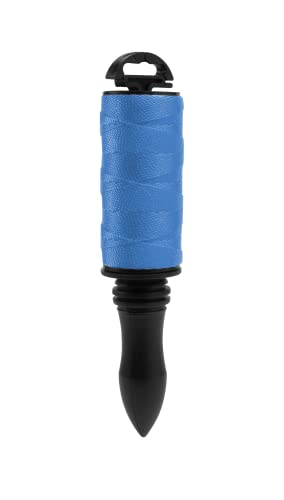 HÖGERT TECHNIK - Corda da muratore su bobina, corda da muratore blu, resistente agli strappi ed elastico, corda da costr