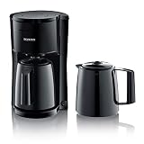 Filter Coffee Maker with 2 thermo jugs, Black