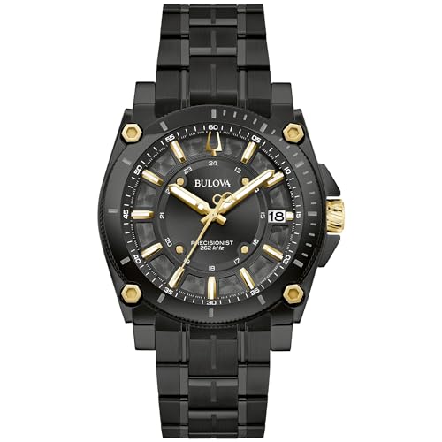 Zegarek Bulova Precisionist Icon 98B408 / szafir / płynąca sekunda @amazon.pl