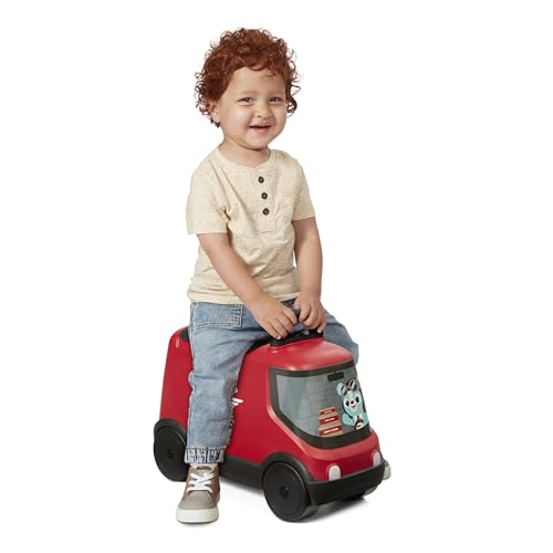 Jeździk dla dzieci Radio Flyer Ride & Deliver Truck ze schowkiem w środku + 3 drewniane zabawki 13,46€
