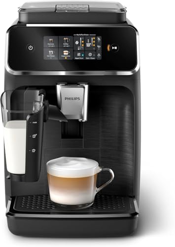 Philips Automatyczny Ekspres do Kawy 2300, LatteGo, Czarny