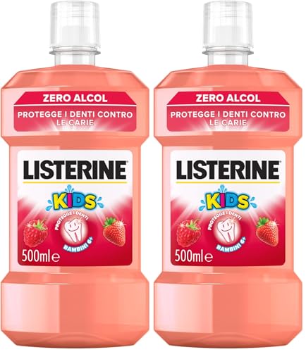 Listerine Smart Rinse Kids Frutti Rossi 2 x 500 ml