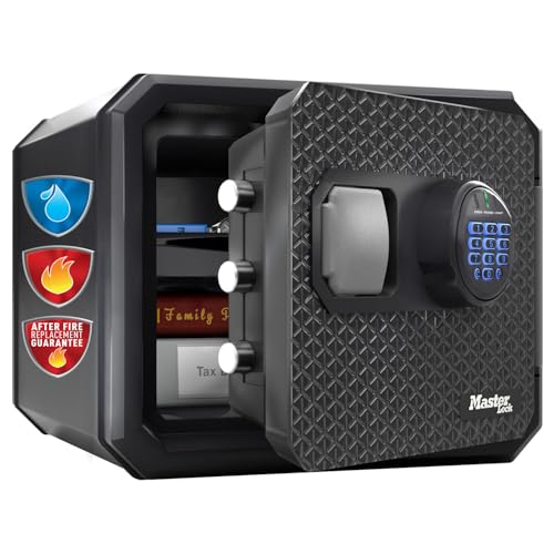 Master Lock Coffre-fort ignifuge et etanche 23L