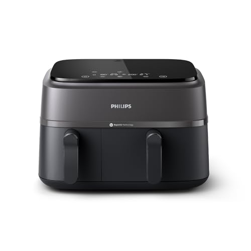 Beztłuszczowa Frytkownica PHILIPS 3000 NA350/03 AirFryer 2750W 9L Dual