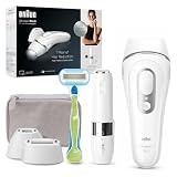 Braun Silk-expert Pro 3 PL3136, depiladora luz pulsada IPL con 2 cabezales para cara y cuerpo