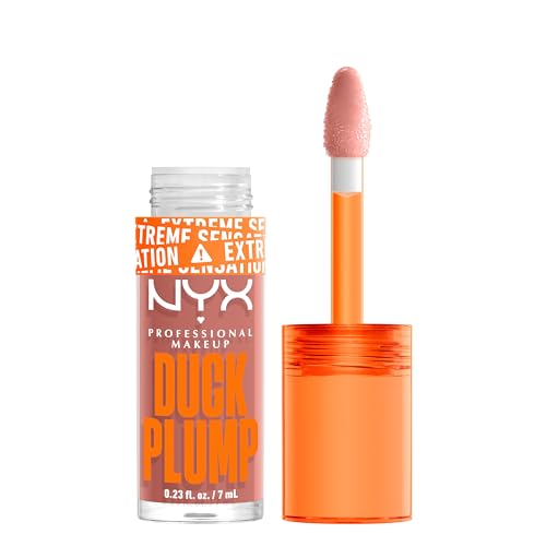 NYX Professional Makeup Gloss Rimpolpante, Altamente Pigmentato, Volume Immediato e Duraturo, Arricchito con Zenzero Pic