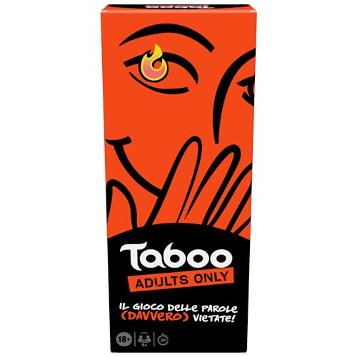 Hasbro Taboo Uncensored, Gioco da Tavolo e di Società per Soli Adulti