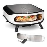17" Gas-Pizzaofen mit rotierendem Pizzastein