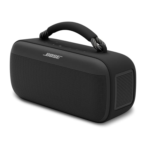 [Prime] Bose Przenośny Głośnik SoundLink Max. Duży, wodoszczelny głośnik Bluetooth. Działa do 20 godzin | szaroniebieski...