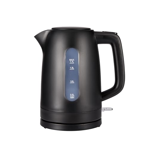 Amazon Basics Hervidor 1.7L Negro Mate