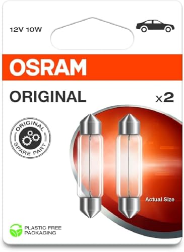 OSRAM Festoon Lampada 12V - 2 Pezzi