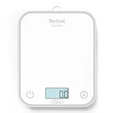 Tefal Optiss, Báscula Electrónica de Cocina, Pantalla Retroiluminada de Fácil Le