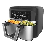 Cecotec Freidora de Aire 9L Cubeta Divisible Air Fryer Cecofry Dual 9000 | 2850W
