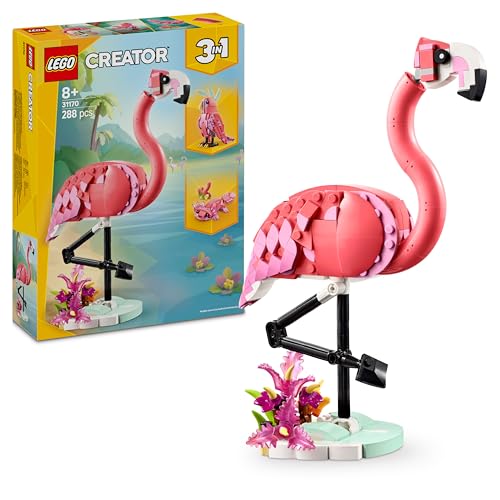 LEGO Creator 3 w 1 31170 Dzikie zwierzęta: różowy flaming | dostępne również w Morele