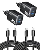 INIU Cargador USB-C 30W GaN (2 paquetes)
