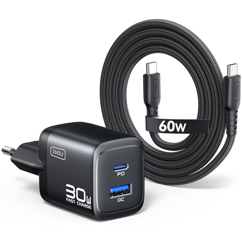 INIU Ładowarka USB C 30 W + kabel 60 W 5,26€
