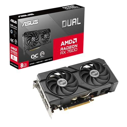 Karta graficzna ASUS Dual Radeon RX 7600 EVO OC Edition 8 GB GDDR6