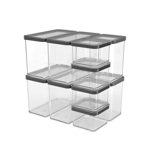 Pojemniki Rotho Loft - 10 sztuk bez BPA