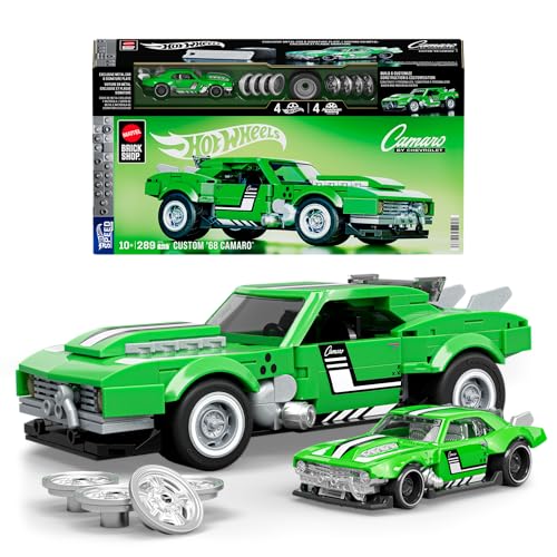 Mattel Brick Shop Hot Wheels Speed Series Custom 68 Camaro JFR87 JFT16
