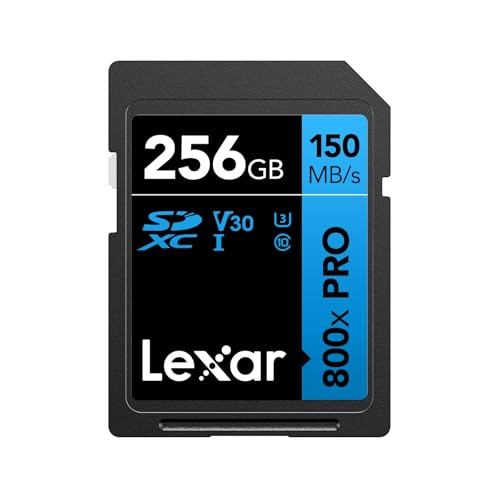 Przedsprzedaż: Lexar High-Performance 800x PRO SD 256GB, Karta SDXC, UHS-I, 150MB/s, V30/U3/C10