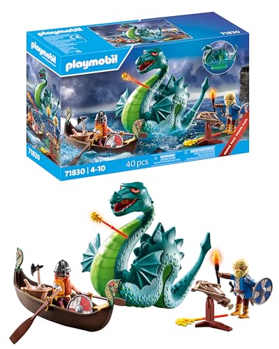 Zabawka PLAYMOBIL Wiking z Potworem Morskim 71830 (Prime)