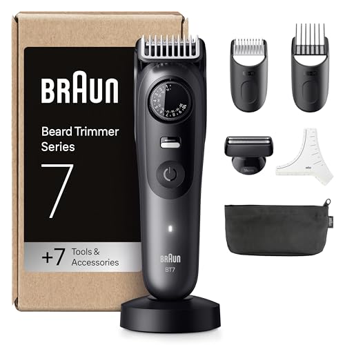 Braun Serie 7 Regolabarba Uomo, 7 Accessori