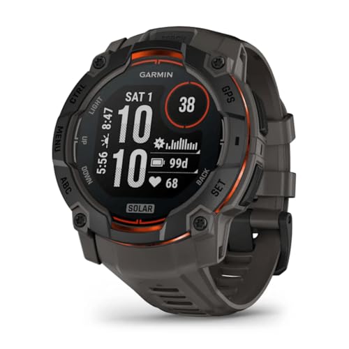 Garmin Instinct 3 50mm Solar Czarny (010-02935-00) | Czarno-Biały-Granatowy (010-02935-03)