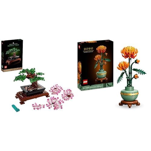 LEGO Bonsai + Crisântemo
