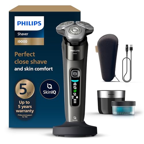 Philips Shaver i9000, golarka elektryczna do golenia na mokro i na sucho, z technologią Skin IQ